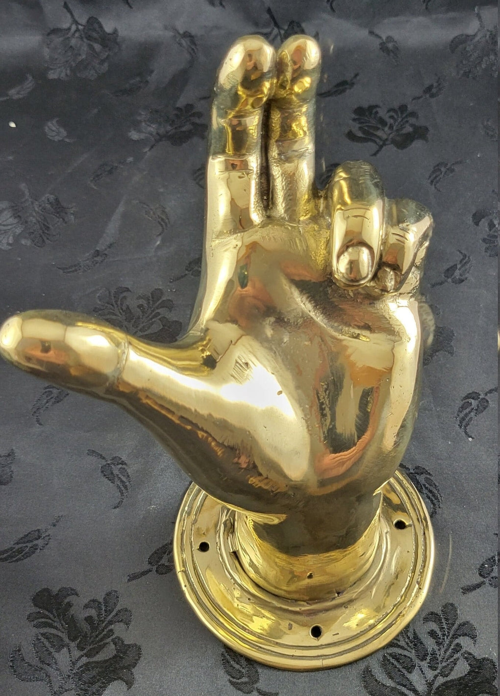 Brass Hand Sculpture - Erethereal