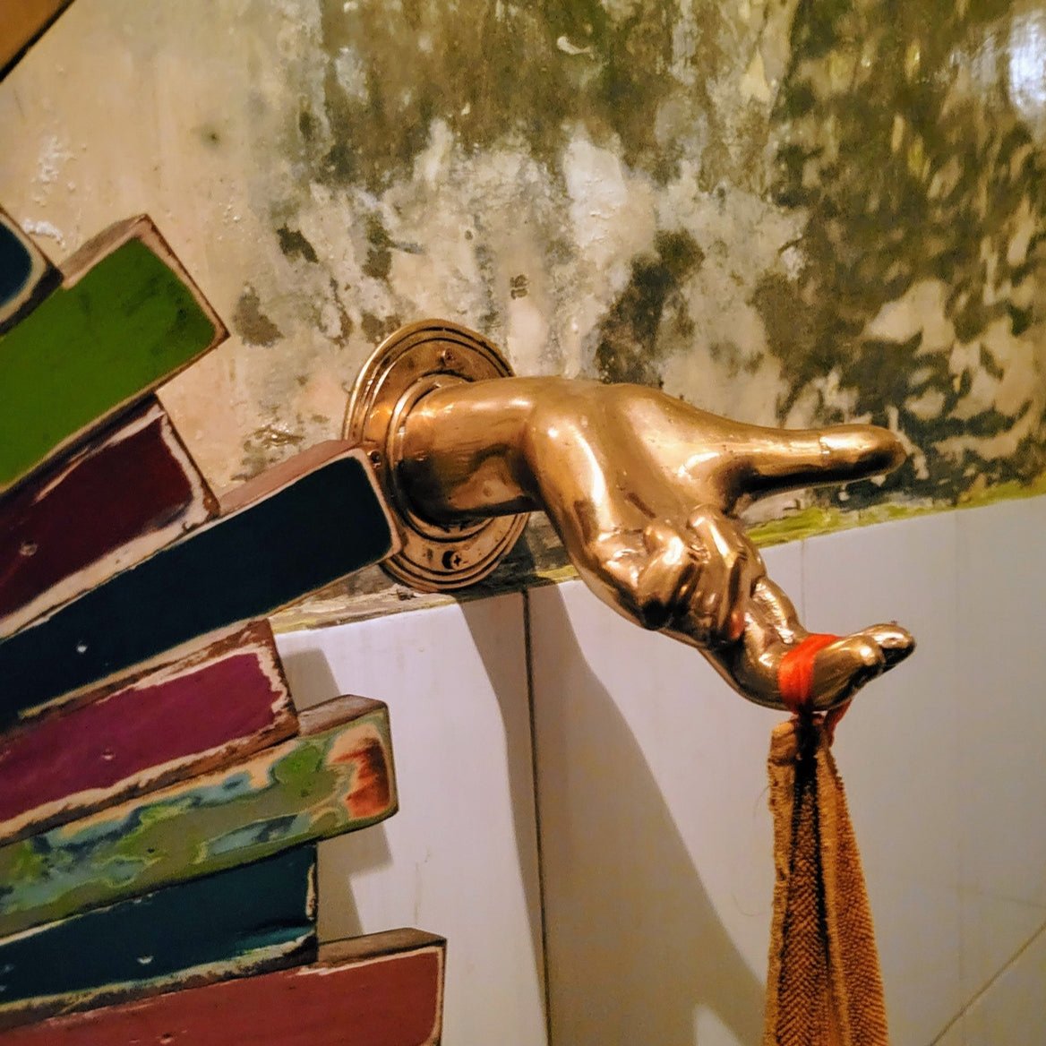 Brass Hand Sculpture | Erethereal