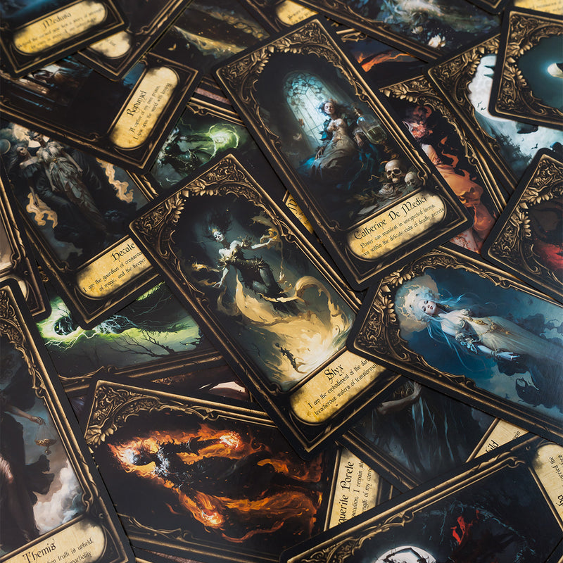 Obsidian Veil Oracle Deck