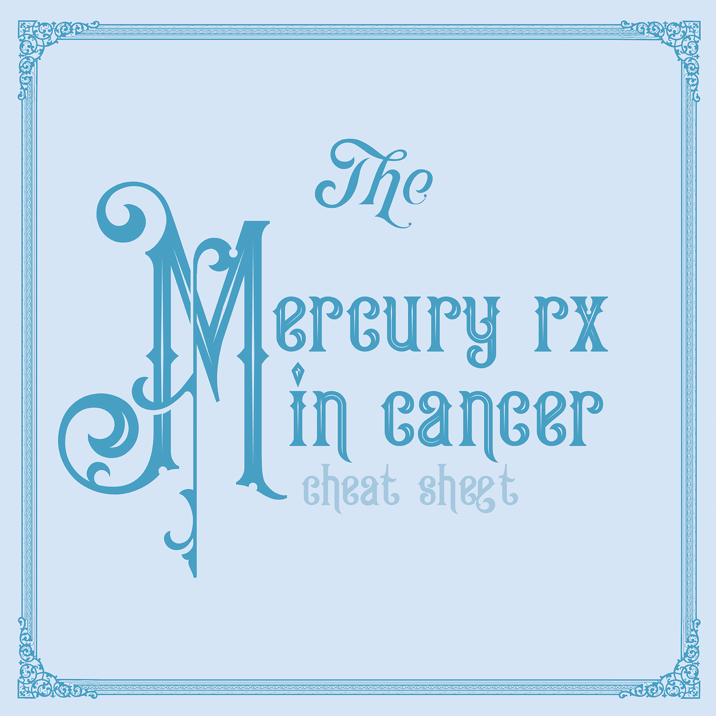 2026 Mercury Retrograde Cheat Sheet — Zodiac Edition