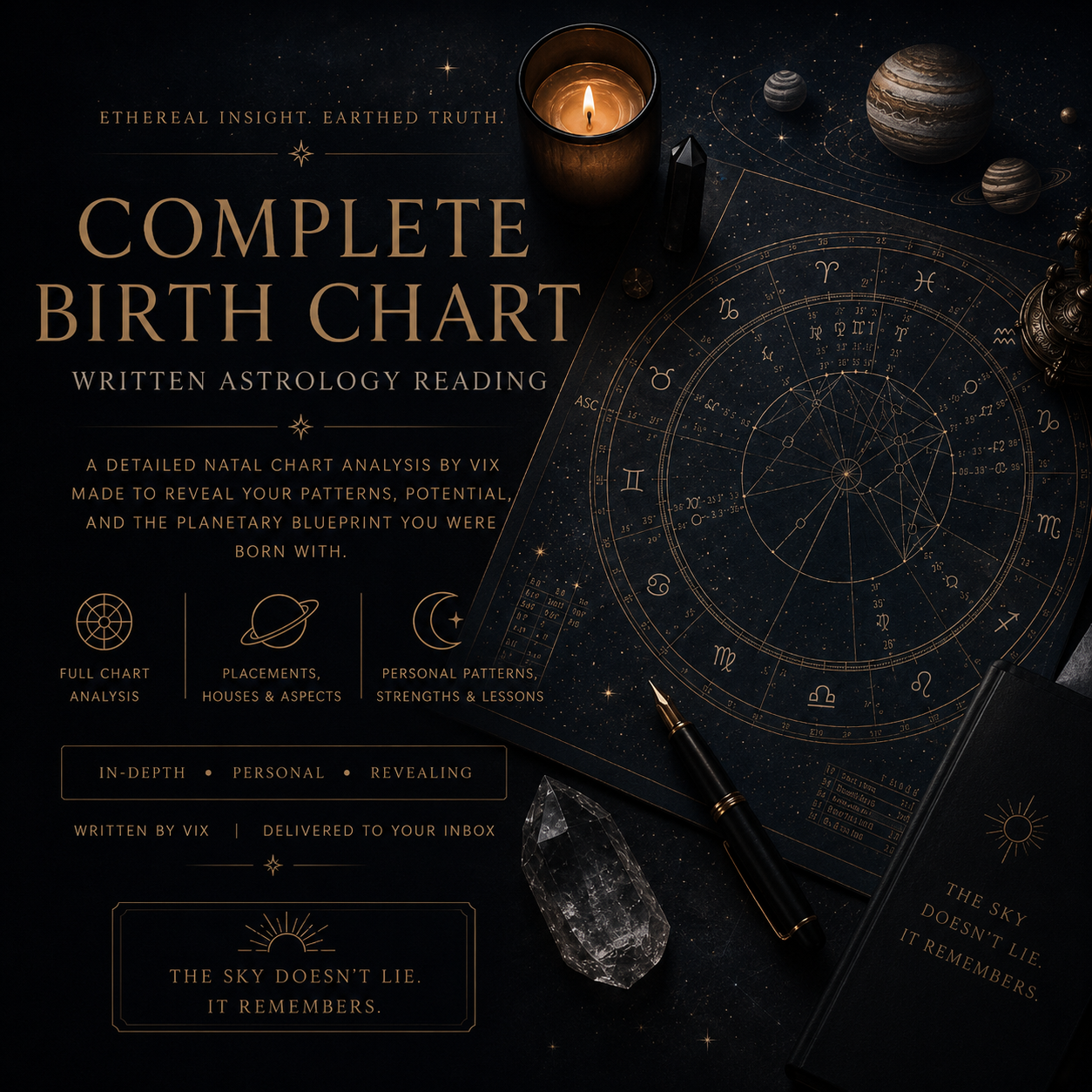 Complete Birth Chart Reading with Vix
