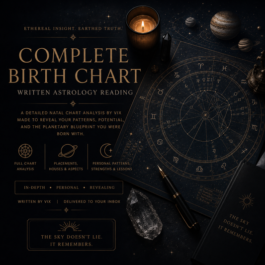 Complete Birth Chart Reading with Vix