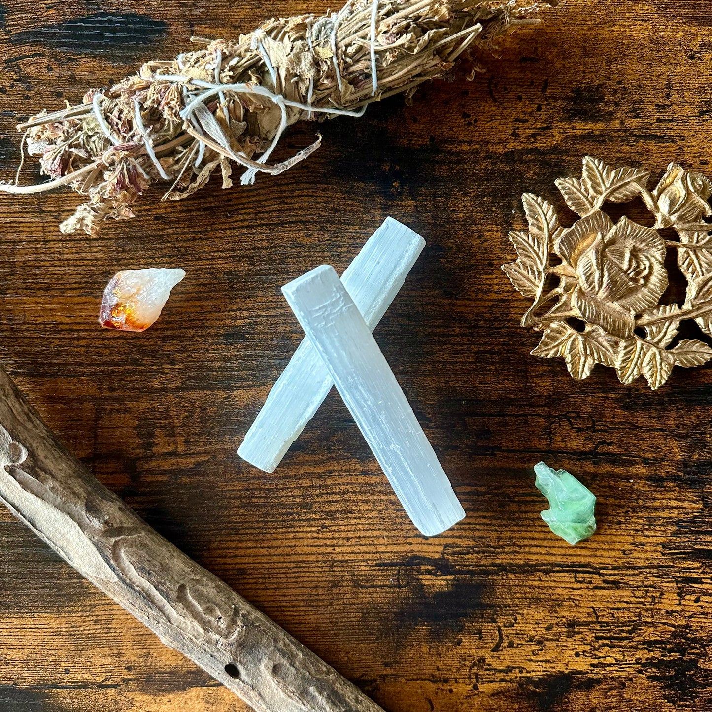 Selenite Crystal Wand