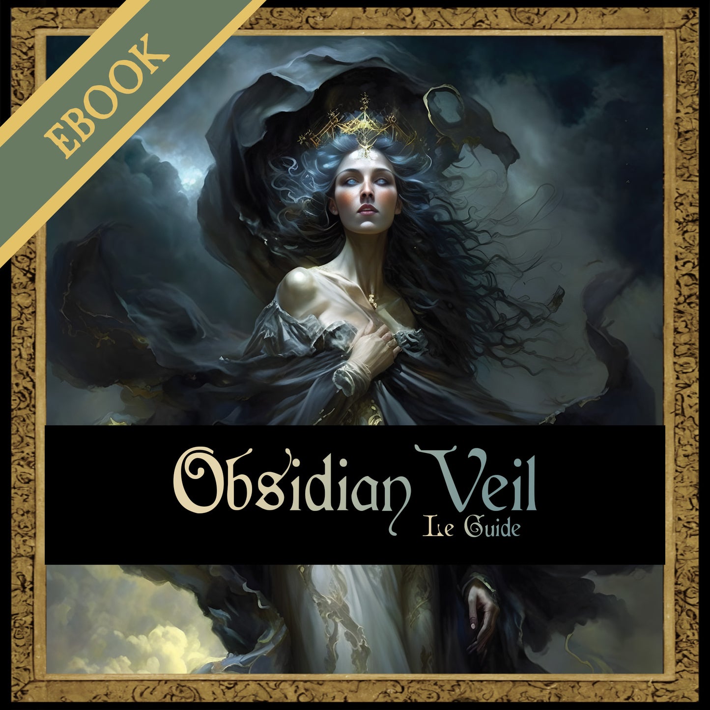 Obsidian Veil Oracle Deck E-Guidebook (Expanded Edition)