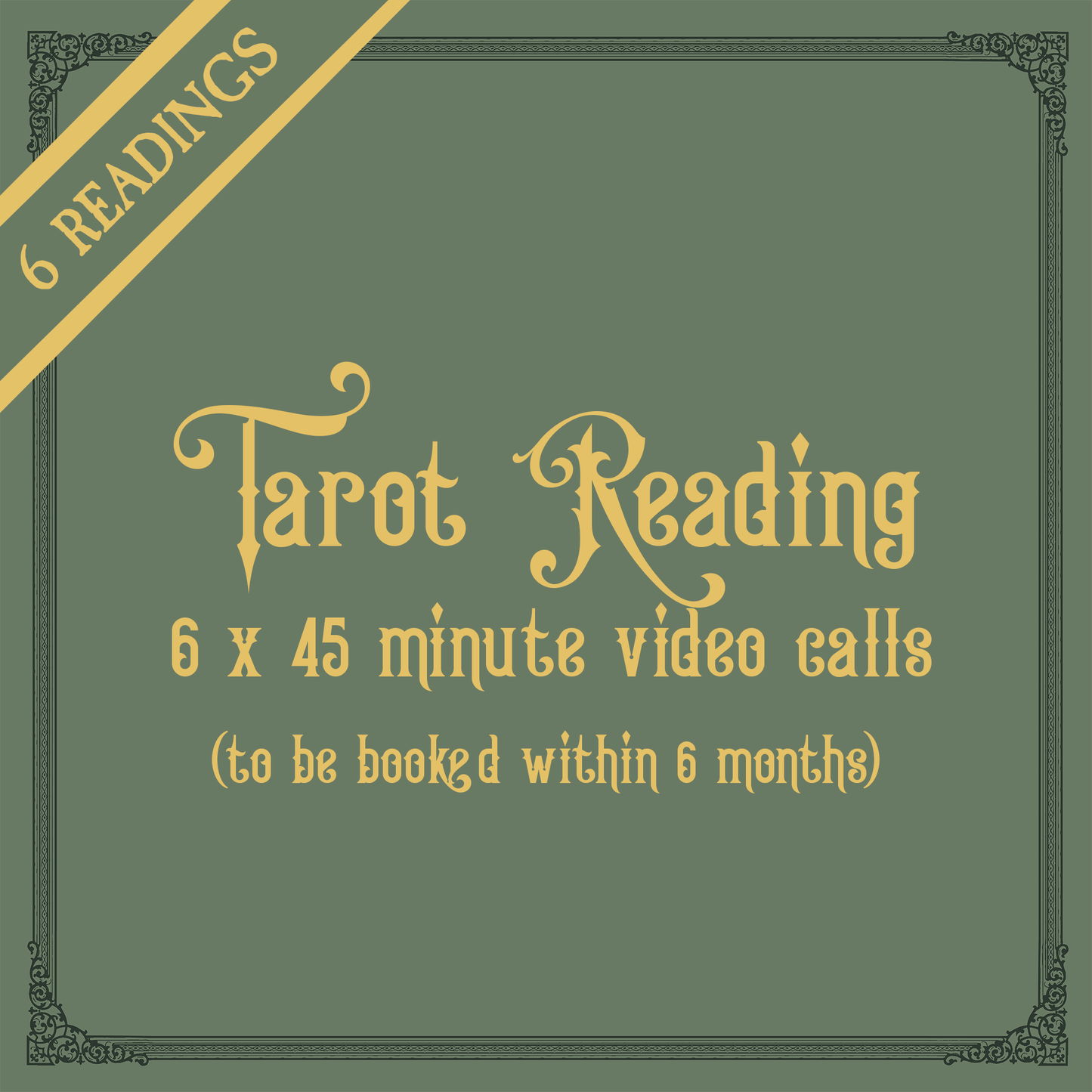 Live Tarot Session with Vix (6 Session Bundle)