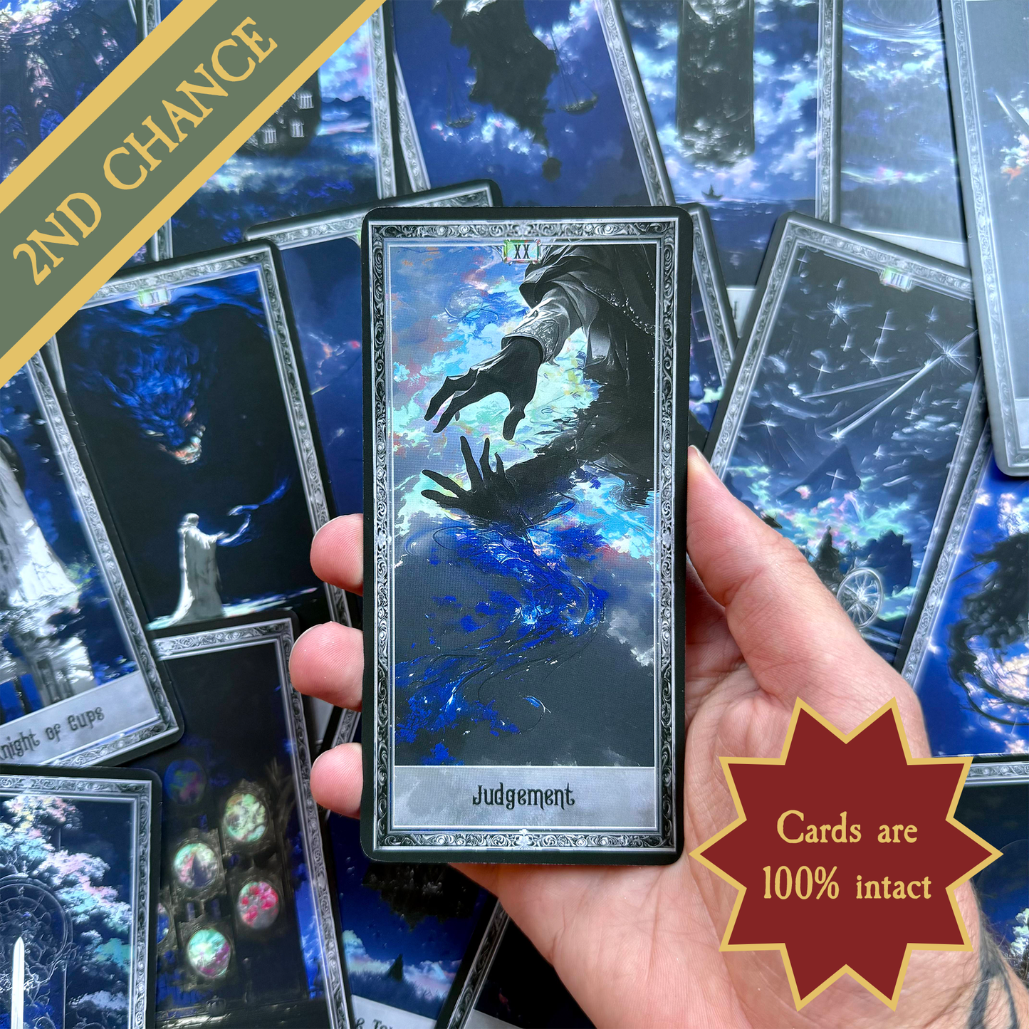 Opaline Tides Tarot Card Deck (Second Chance Edition)