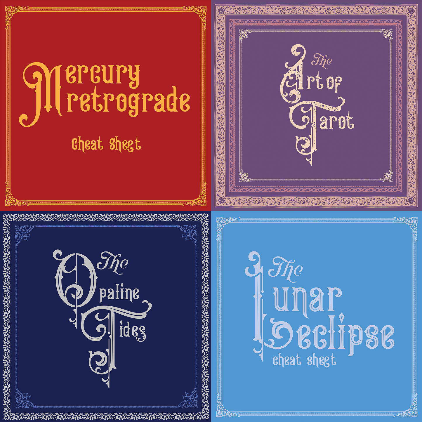 Astrology Cheat Sheet Membership — Full Transit Library Access - Erethereal