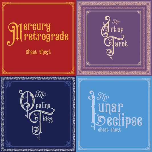 Astrology Cheat Sheet Membership — Full Transit Library Access - Erethereal