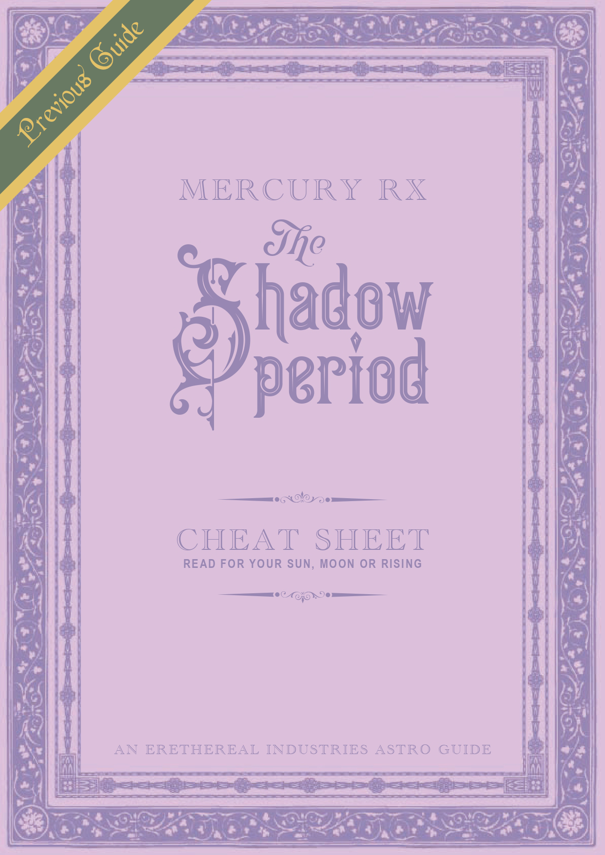 2026 Maris in Aries Cheat Sheet — Zodiac Edition