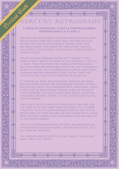 2026 Maris in Aries Cheat Sheet — Zodiac Edition